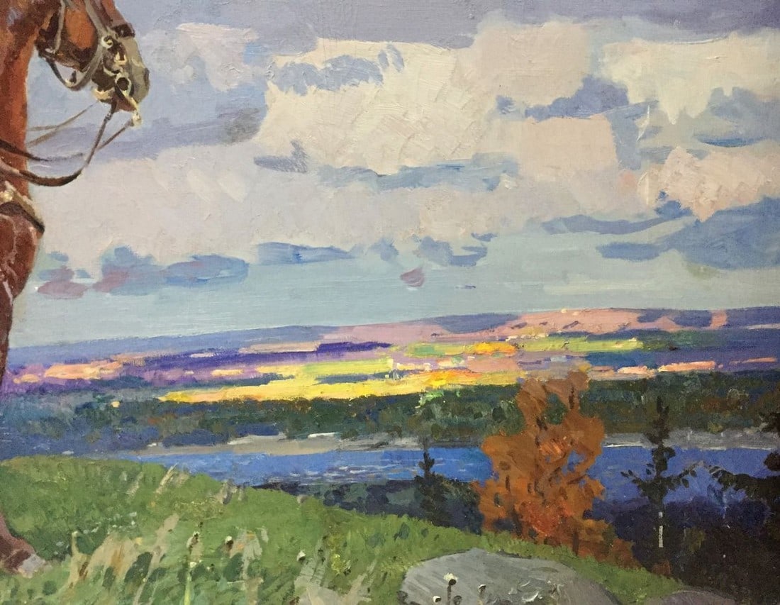 Oil painting Chapaev Khodchenko Lev Pavlovich - 8