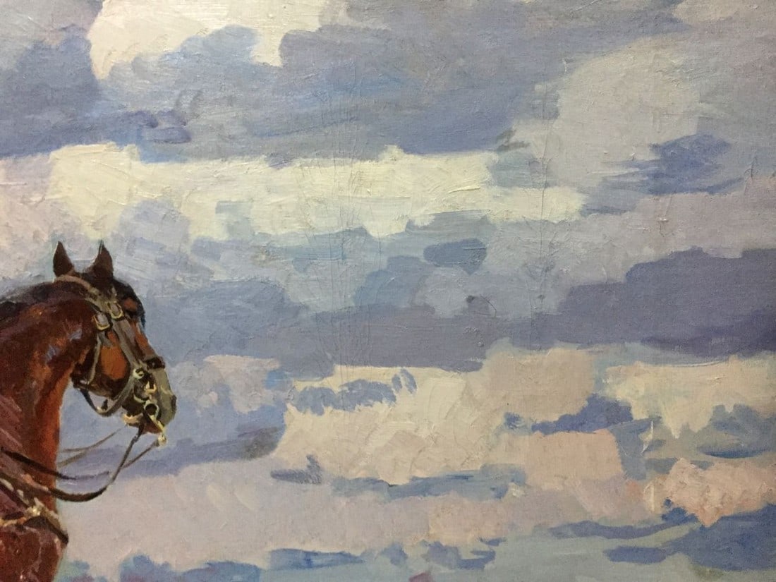 Oil painting Chapaev Khodchenko Lev Pavlovich - 9