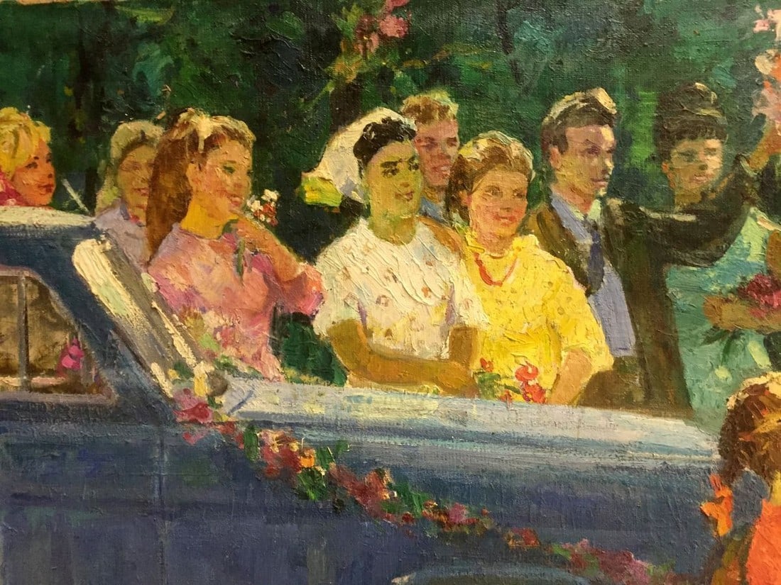 Oil painting Wedding Khitrova Tamara Aleksandrovna - 2