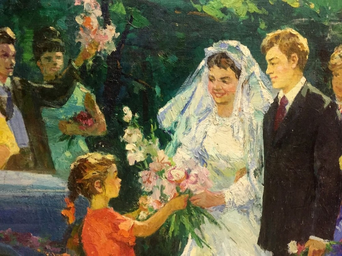 Oil painting Wedding Khitrova Tamara Aleksandrovna - 3