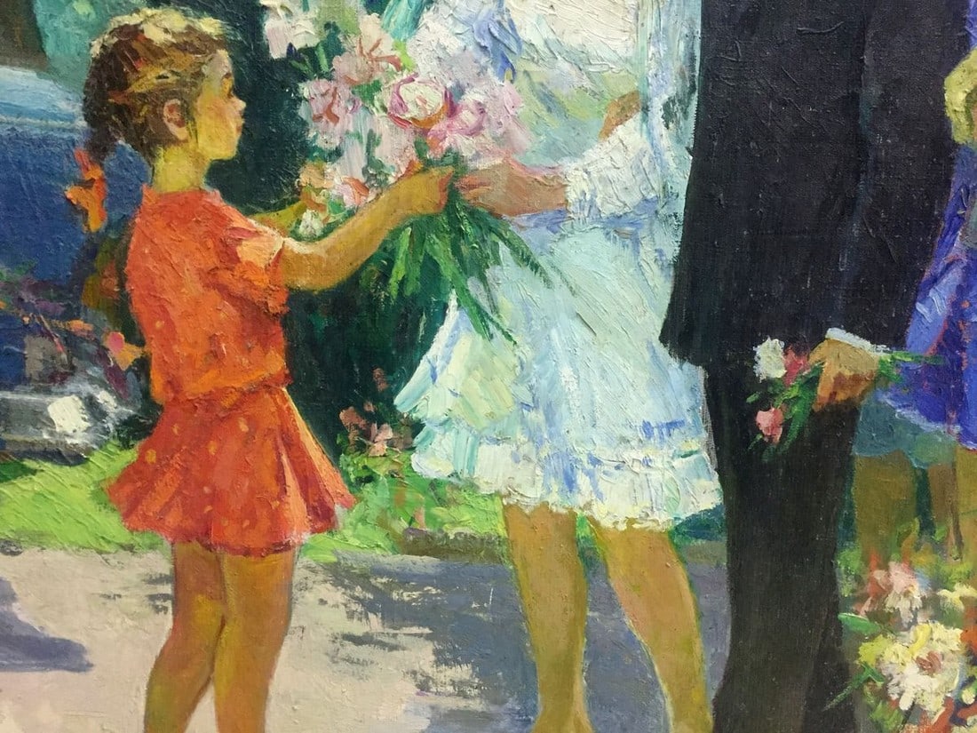 Oil painting Wedding Khitrova Tamara Aleksandrovna - 6