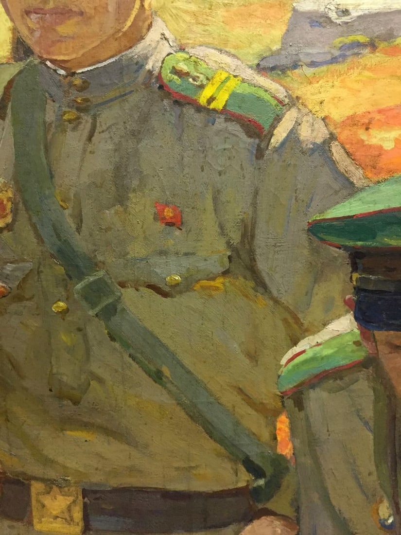 Oil painting At the old bunker Pyotr Ivanovich Zhigimont - 4