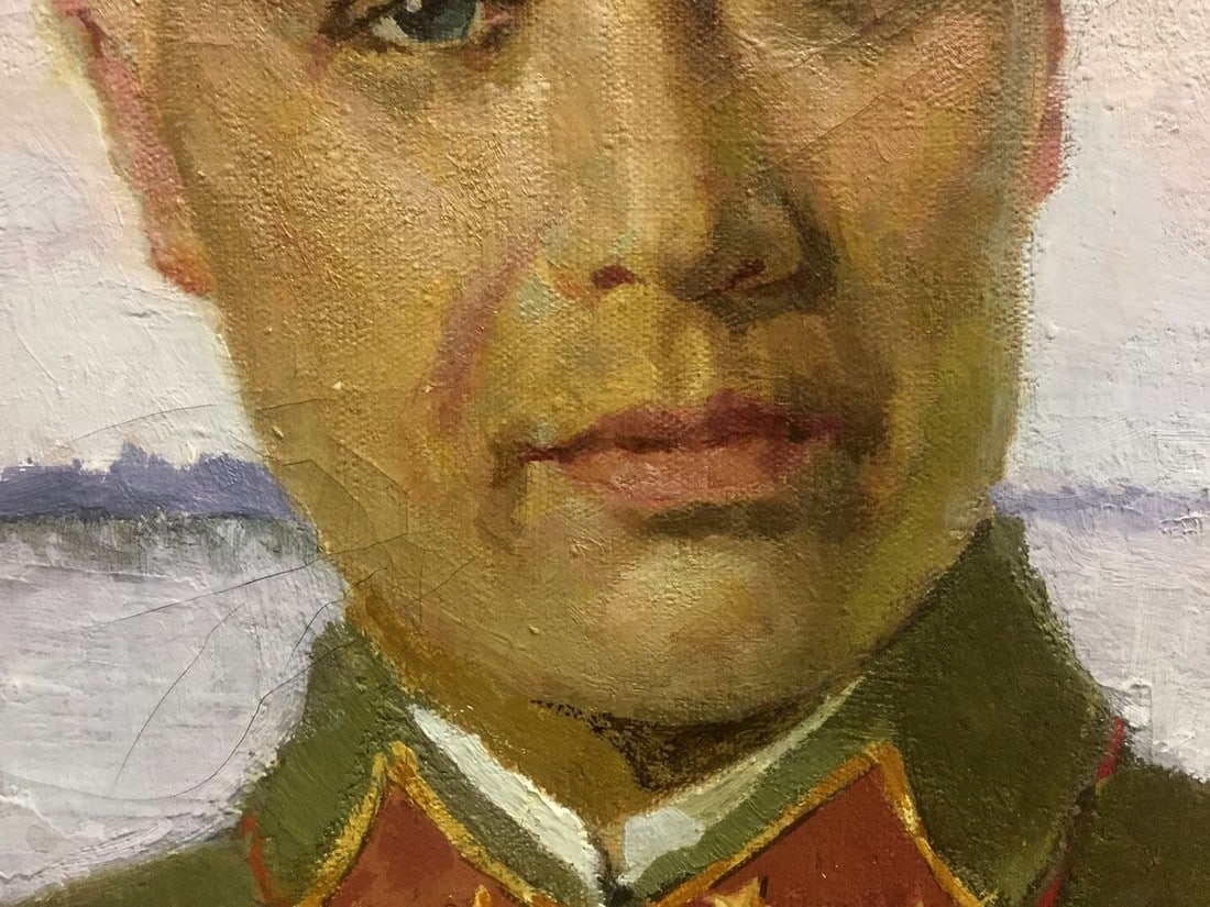 Oil painting Portrait of Kirponos M. Shirokov Anatoly Georgievich - 10