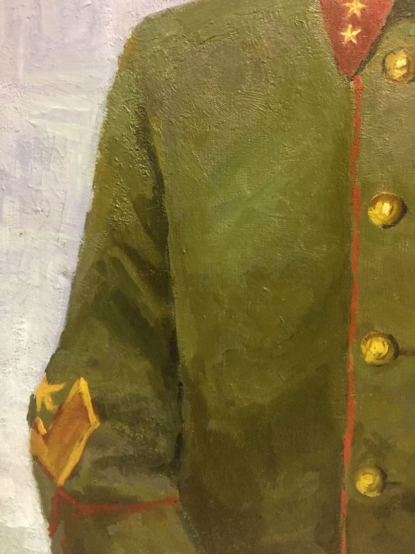 Oil painting Portrait of Kirponos M. Shirokov Anatoly Georgievich - 3