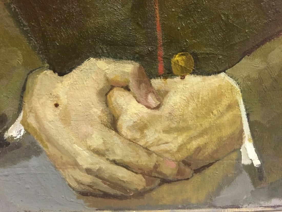 Oil painting Portrait of Kirponos M. Shirokov Anatoly Georgievich - 5