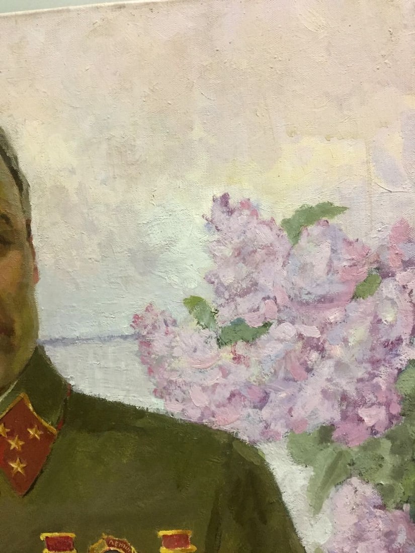 Oil painting Portrait of Kirponos M. Shirokov Anatoly Georgievich - 8