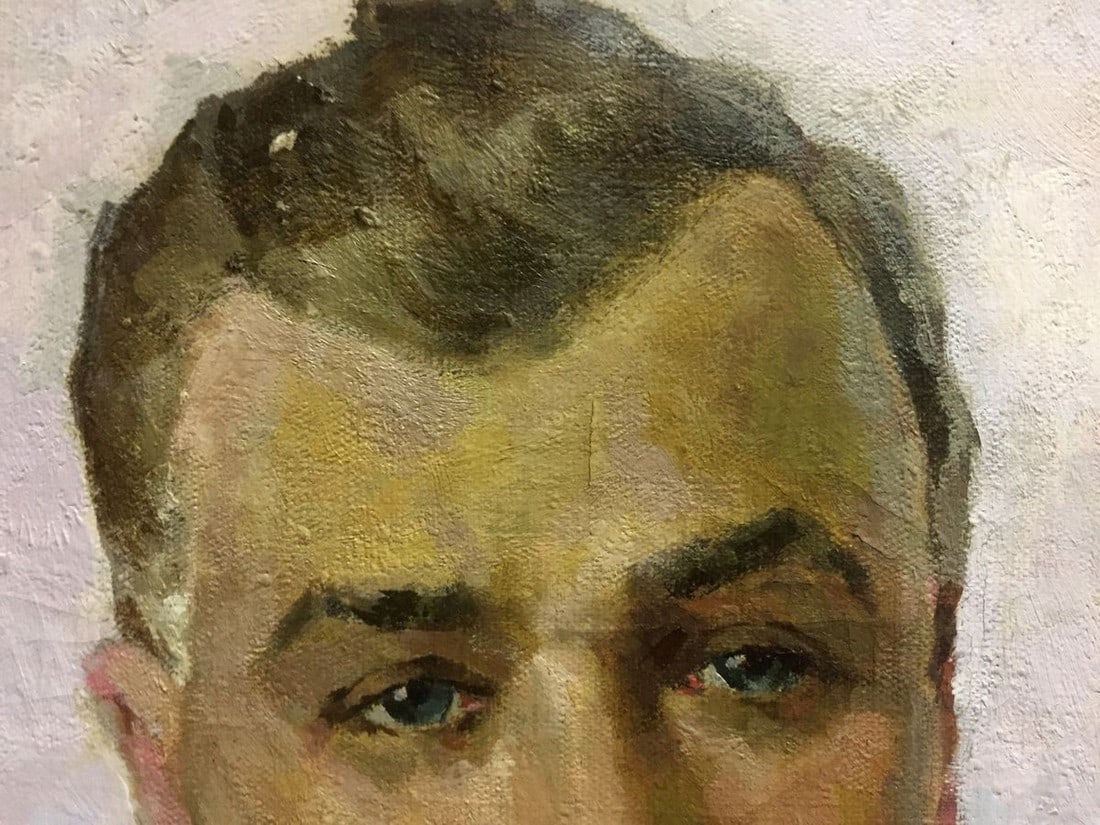 Oil painting Portrait of Kirponos M. Shirokov Anatoly Georgievich - 9