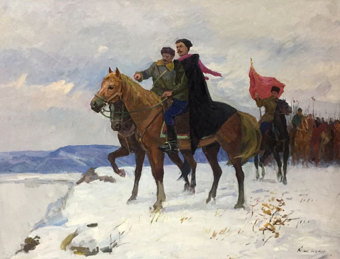 Oil painting Getmans Kogan-Shats Matviy Borysovych (1 of 12)