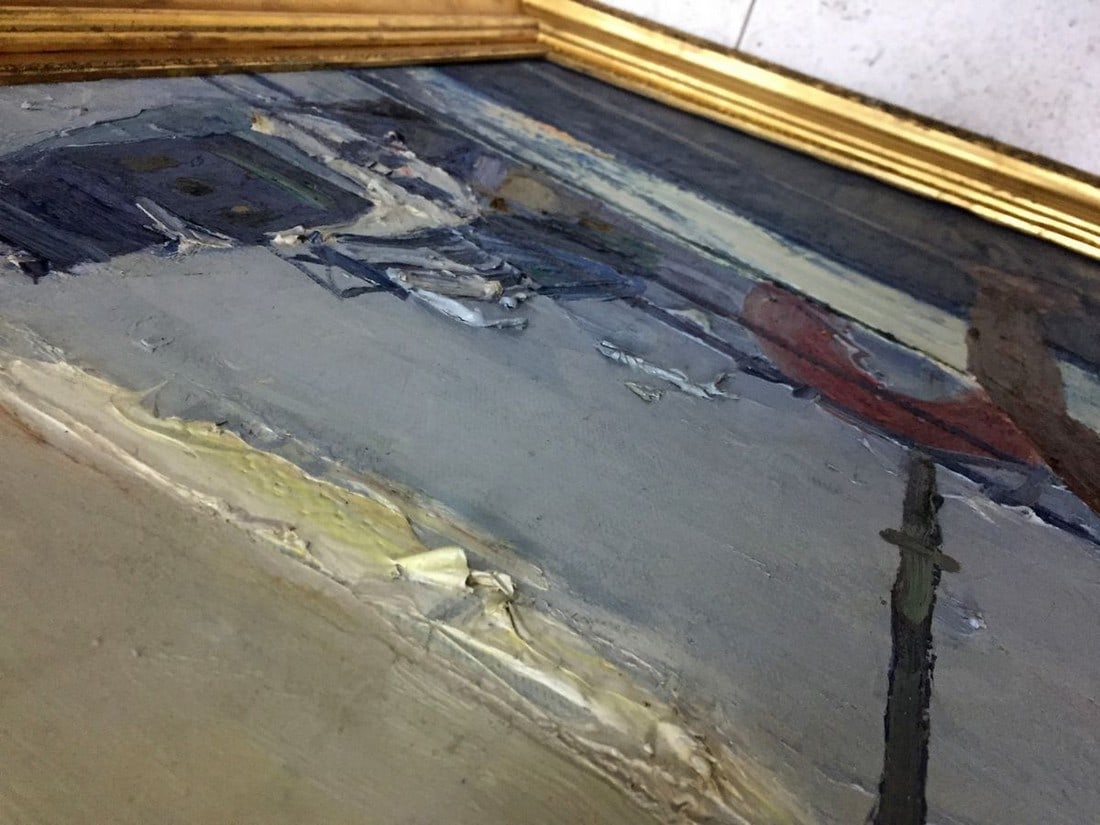 Oil painting Lifeguard on a ship Egor Tolkunov - 8