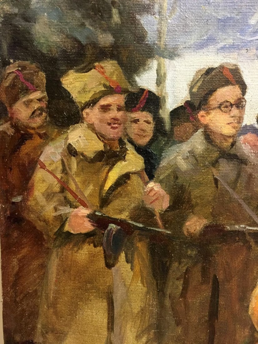 Oil painting Soldiers - 4