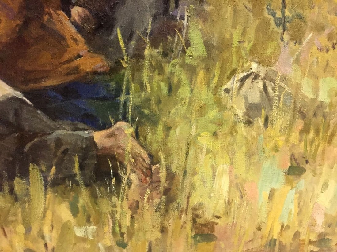 Oil painting Lenin among the people Klimanov Anatoly Alekseevich - 4