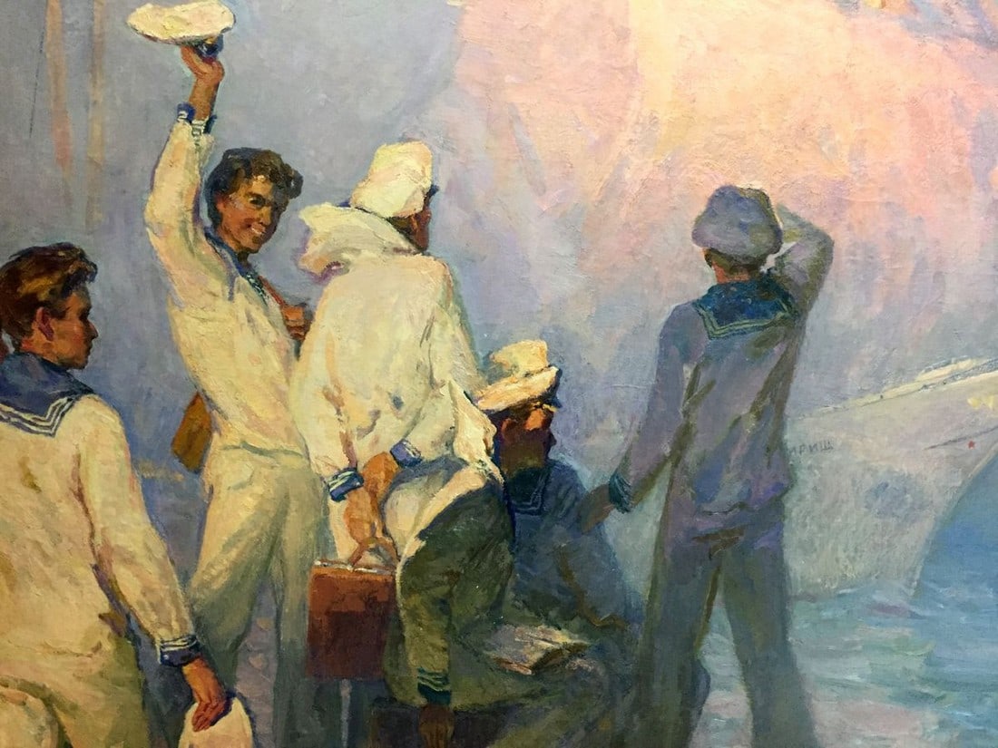 Oil painting Sails of our youth Pavlyuk Georgy Nikolaevich - 10