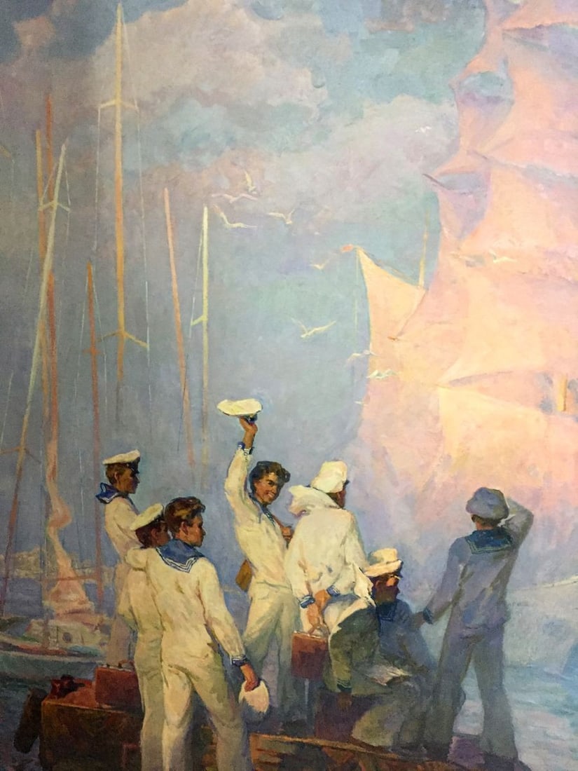 Oil painting Sails of our youth Pavlyuk Georgy Nikolaevich - 17