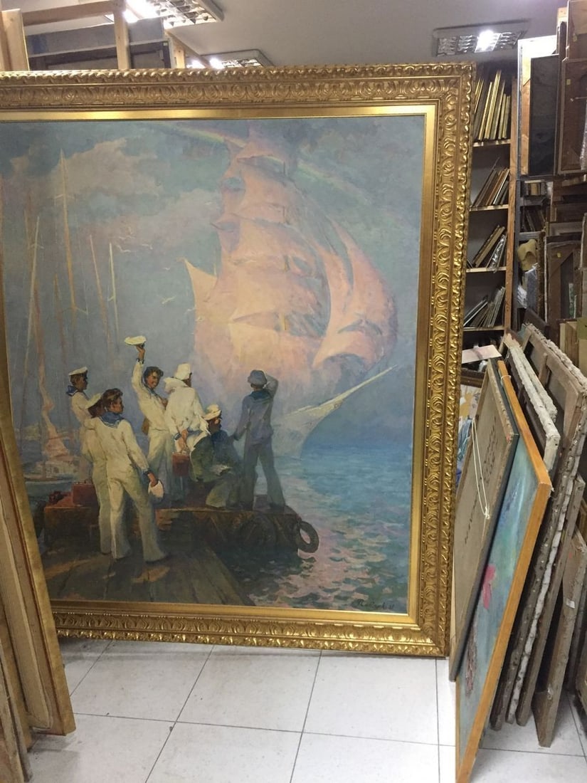 Oil painting Sails of our youth Pavlyuk Georgy Nikolaevich - 18