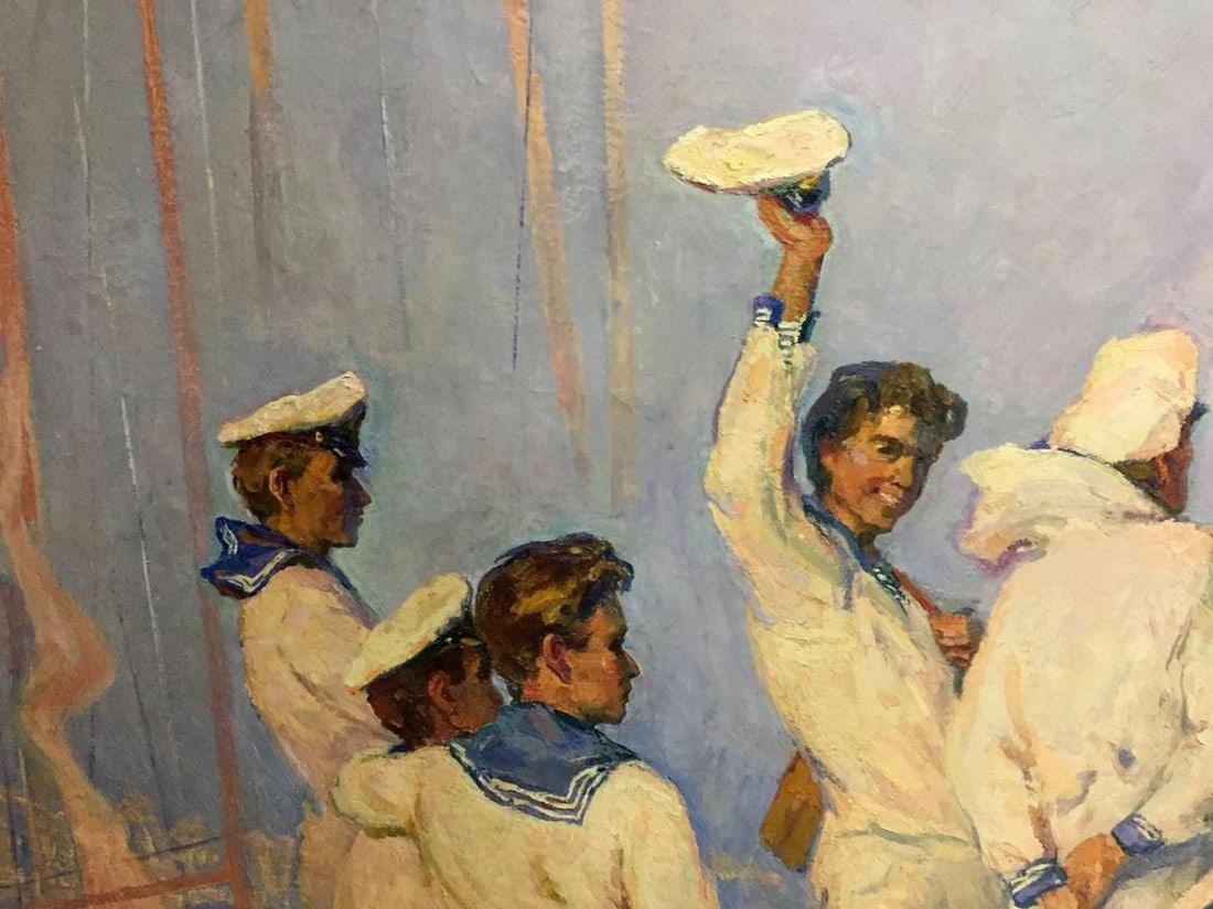 Oil painting Sails of our youth Pavlyuk Georgy Nikolaevich - 3