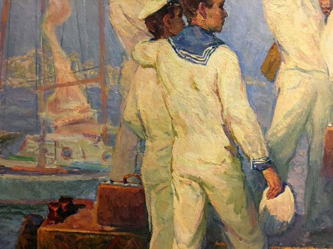 Oil painting Sails of our youth Pavlyuk Georgy Nikolaevich - 4