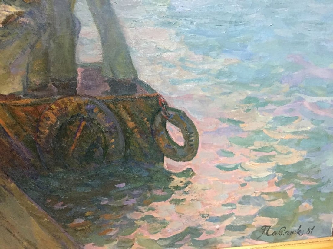 Oil painting Sails of our youth Pavlyuk Georgy Nikolaevich - 7
