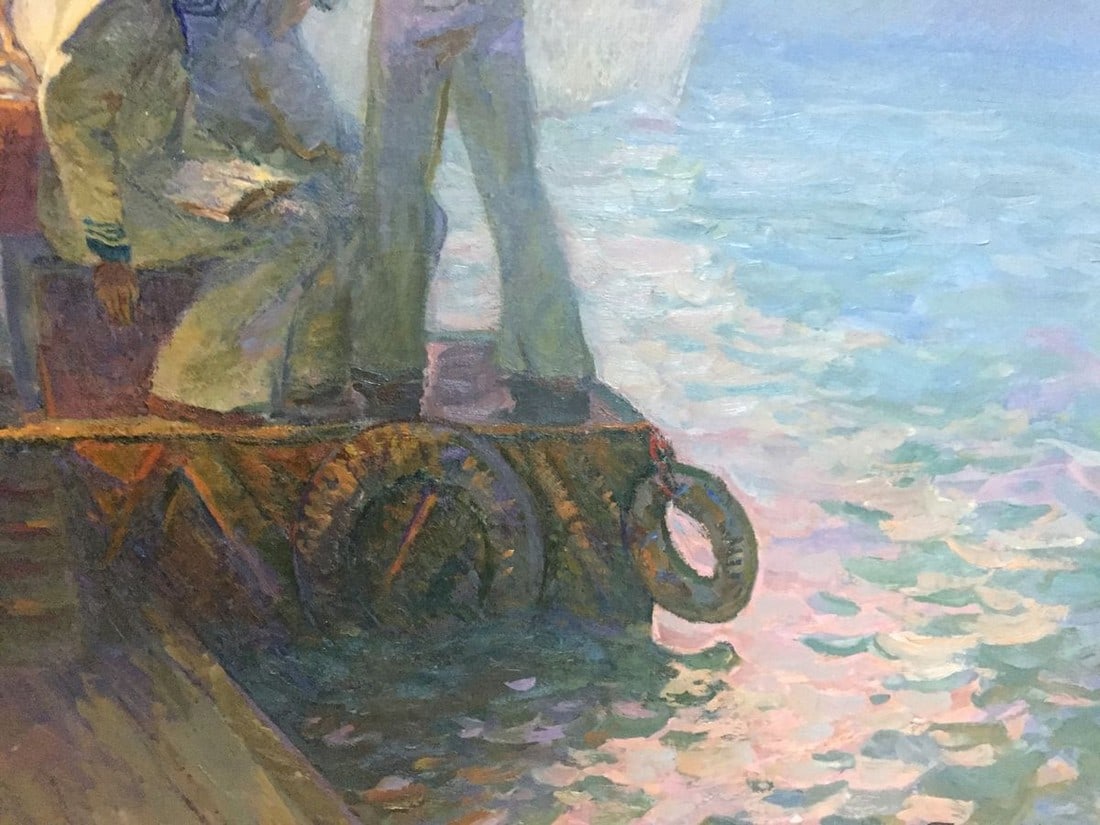 Oil painting Sails of our youth Pavlyuk Georgy Nikolaevich - 8