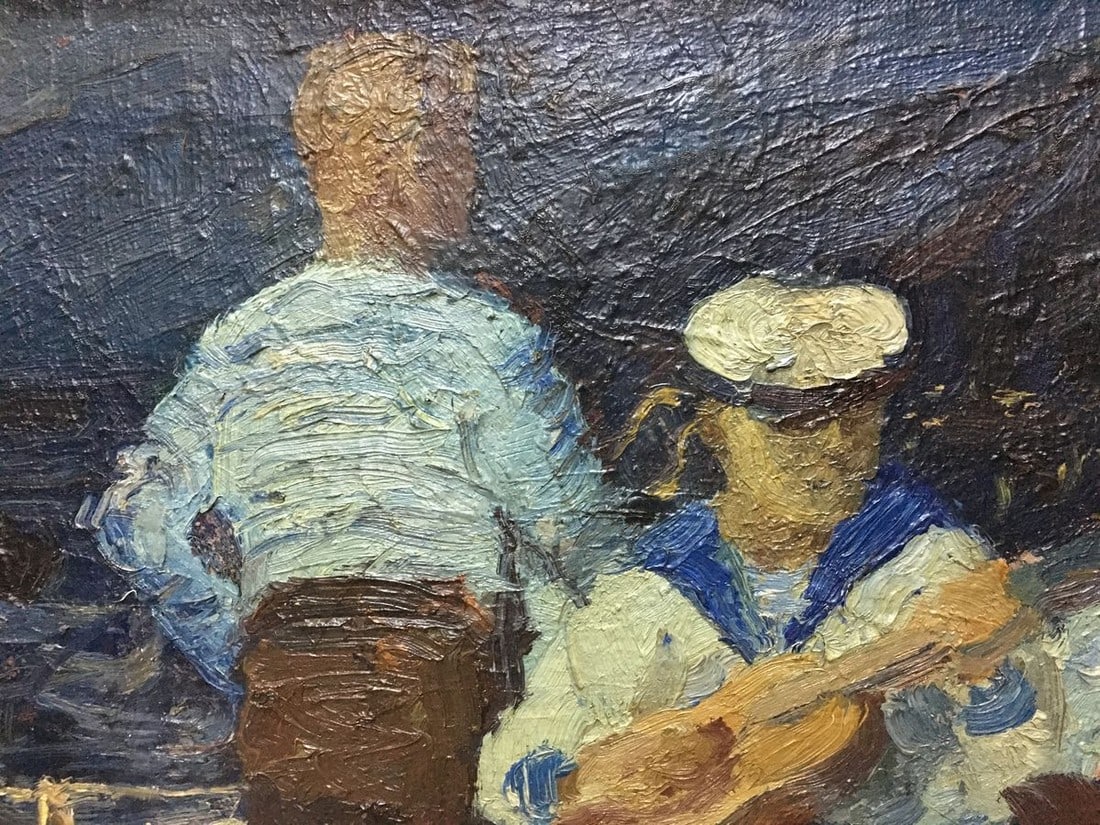 Oil painting Portrait of sailors Klepikov Nikolay Semenovich - 2