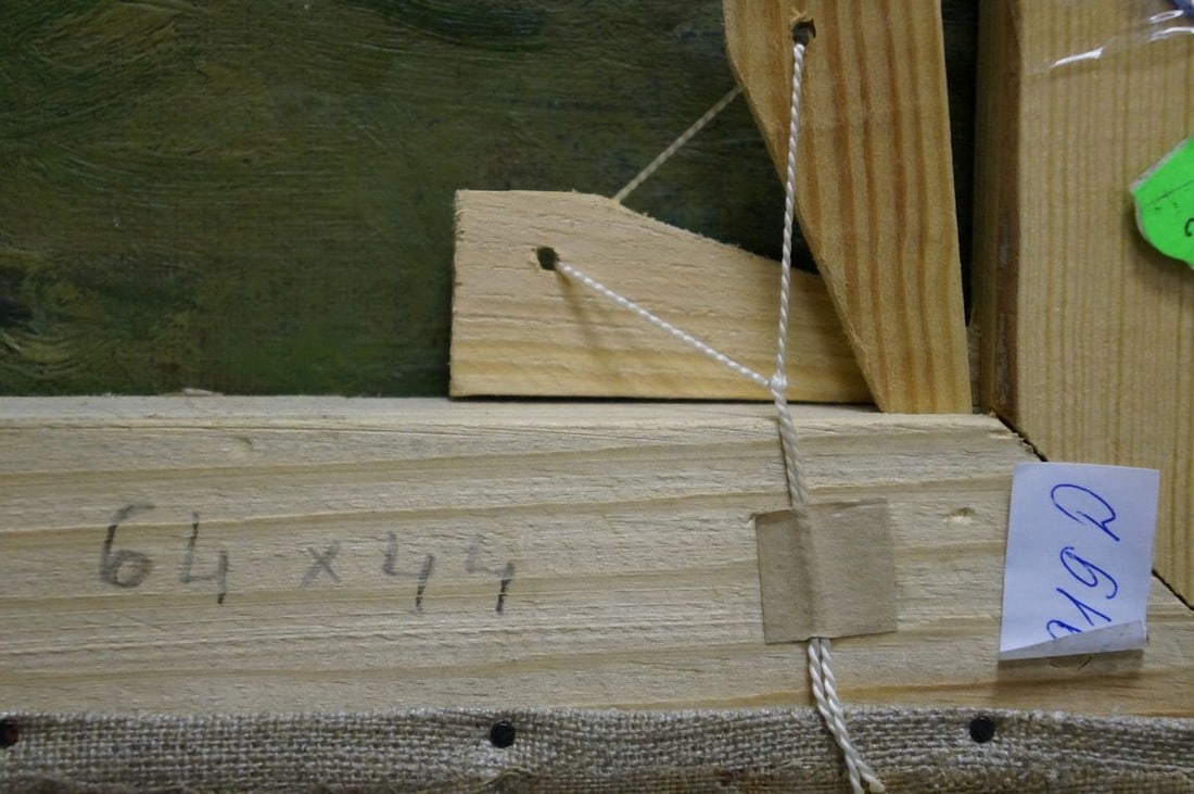 Oil painting On the road - 8