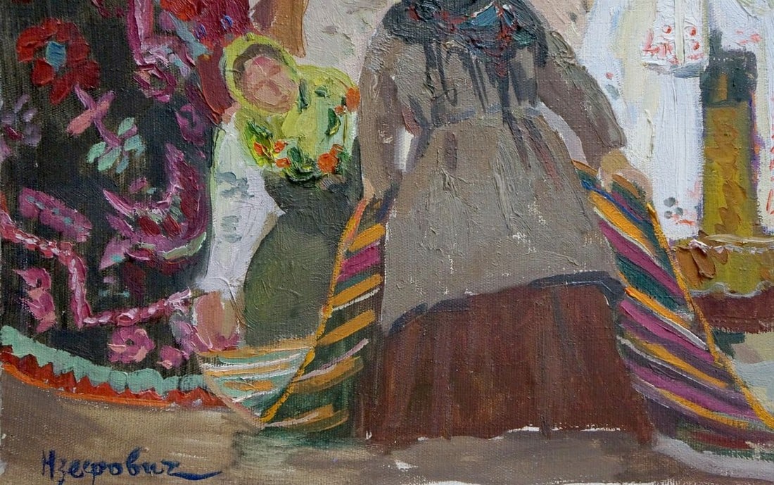 Oil painting On the market Yuzefovich Natalia Vladimirovna - 2