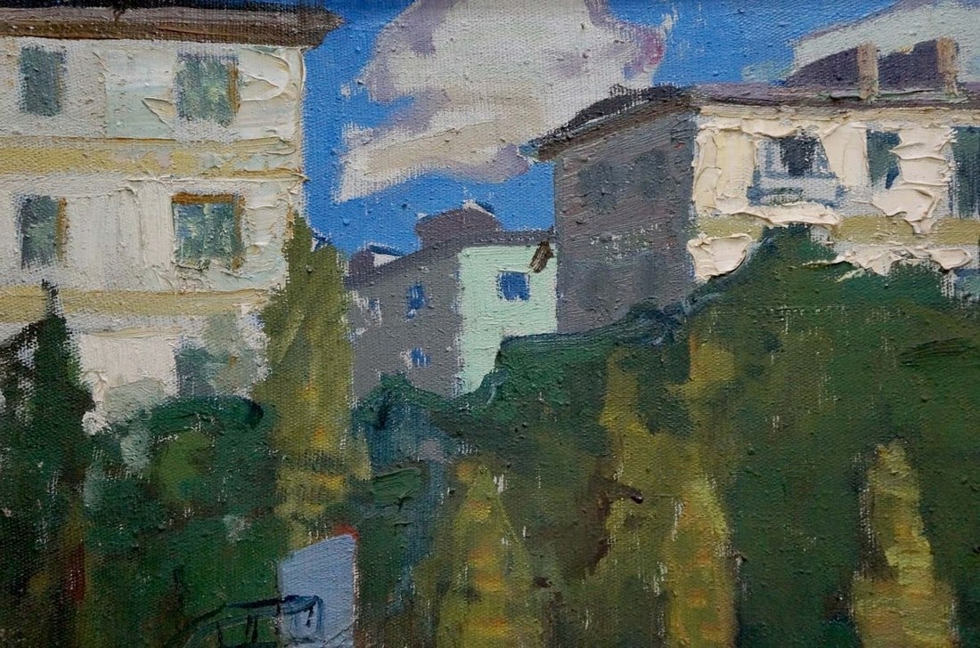 Oil painting Stadium Korostelev Vladimir Alexandrovich - 3