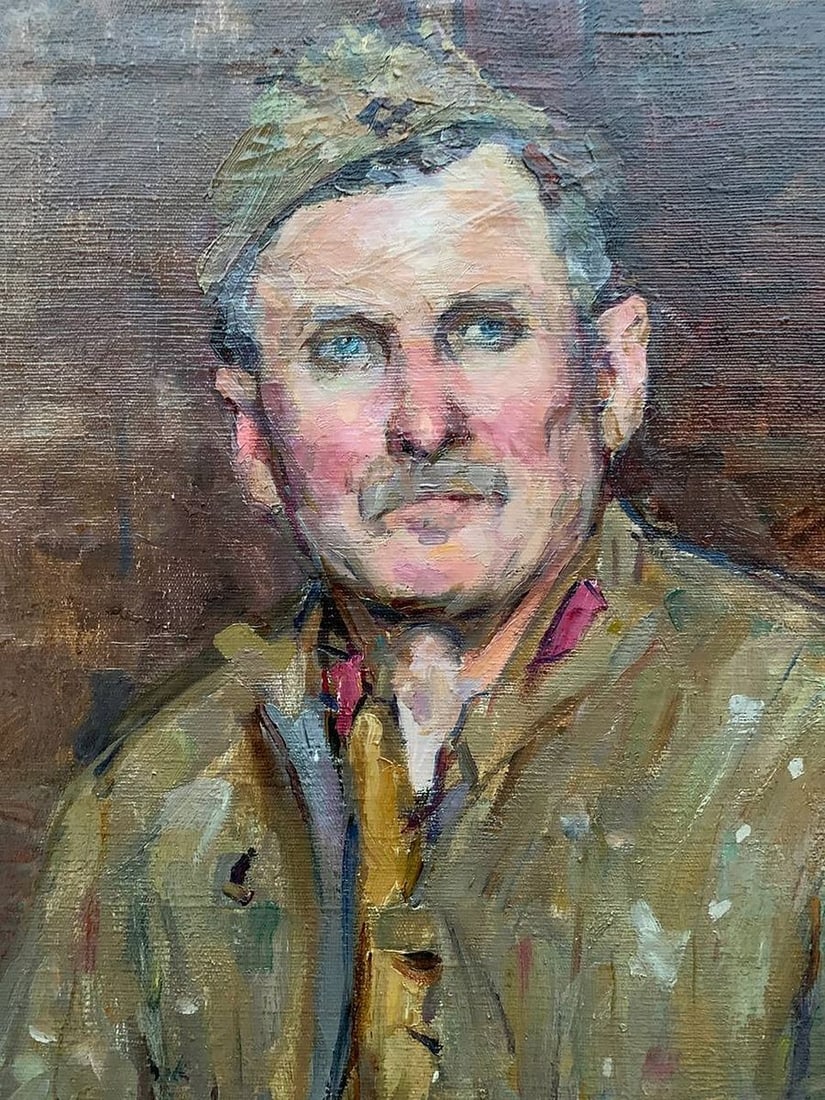 Oil painting Memories of the war Prus Viktor Nikolaevich - 2