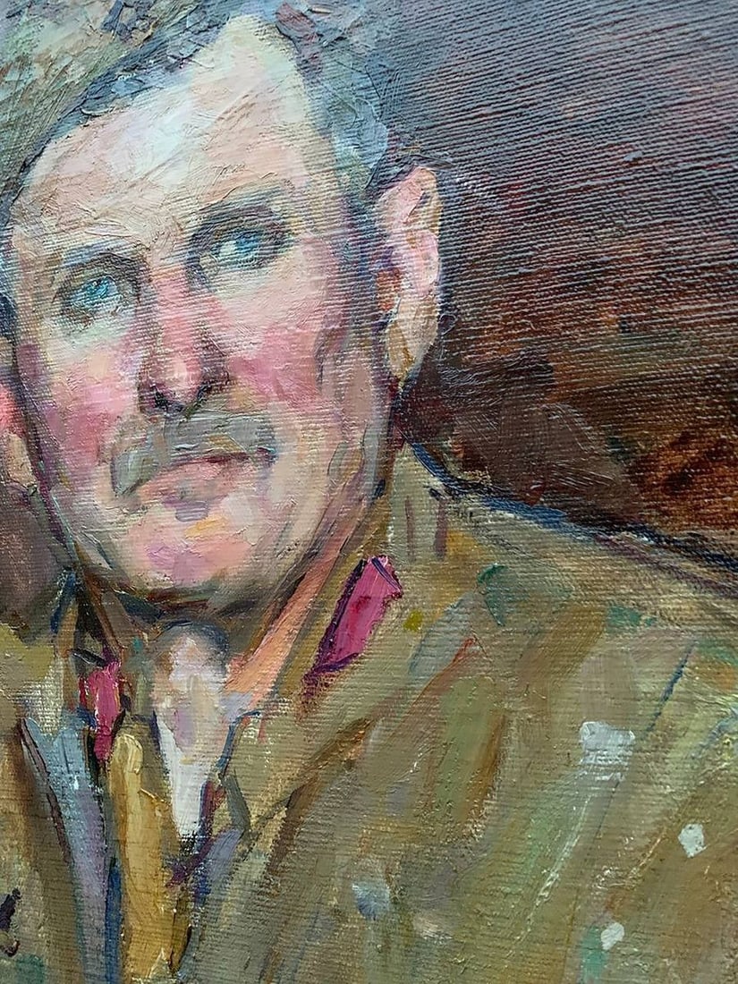 Oil painting Memories of the war Prus Viktor Nikolaevich - 3