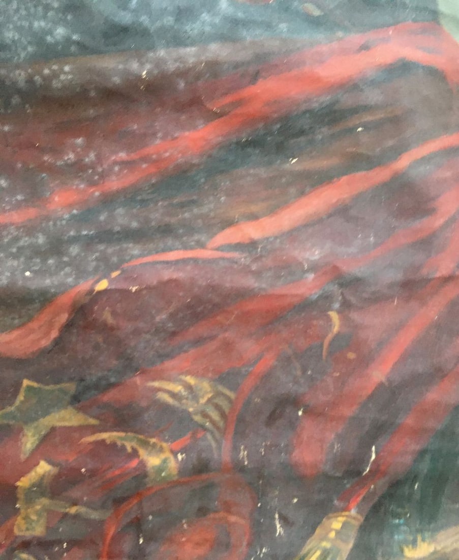 Oil painting Lenin on the podium - 6