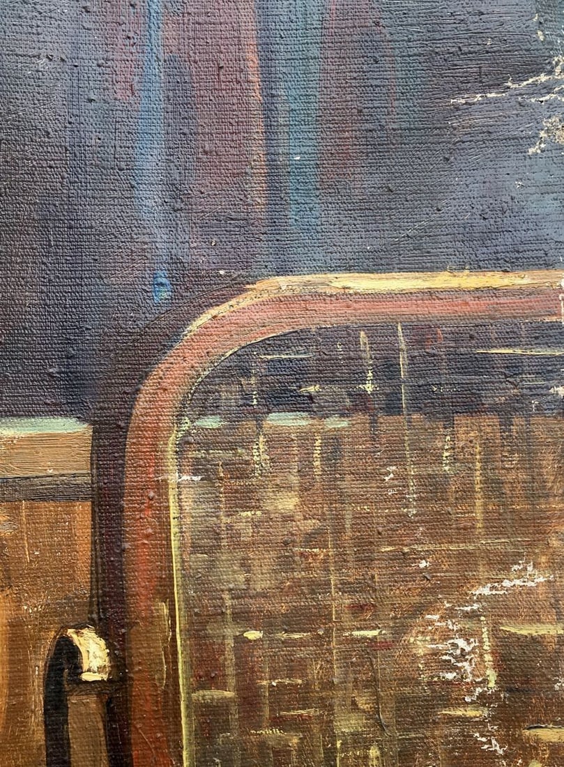 Oil painting Portrait of Lenin in his office Shingur Victor - 5