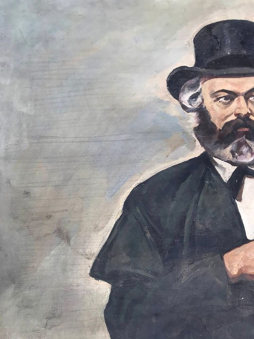 Oil painting Karl Marx Filatov Konstantin Vladimirovich - 2