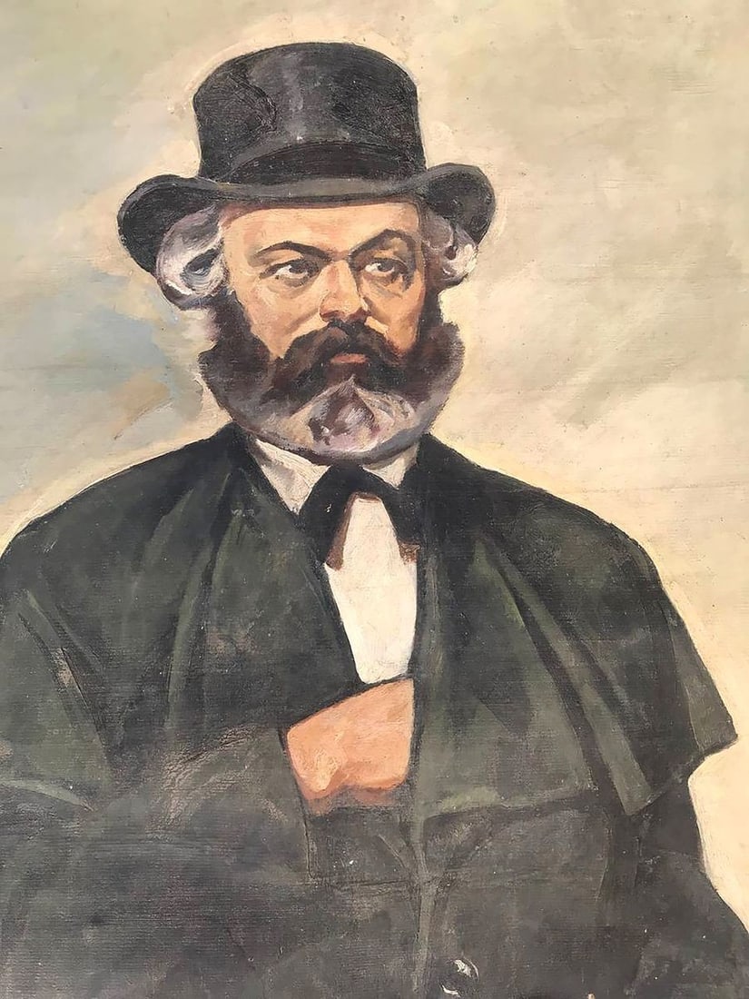 Oil painting Karl Marx Filatov Konstantin Vladimirovich - 3