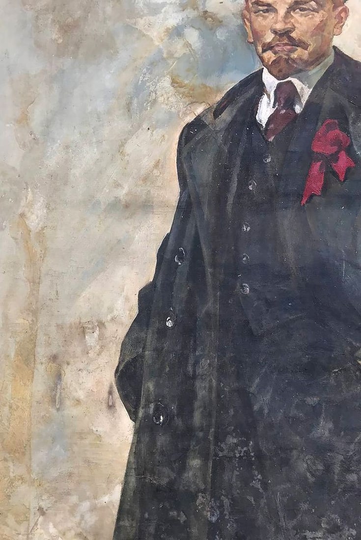 Oil painting Portrait of Lenin Filatov Konstantin Vladimirovich - 4