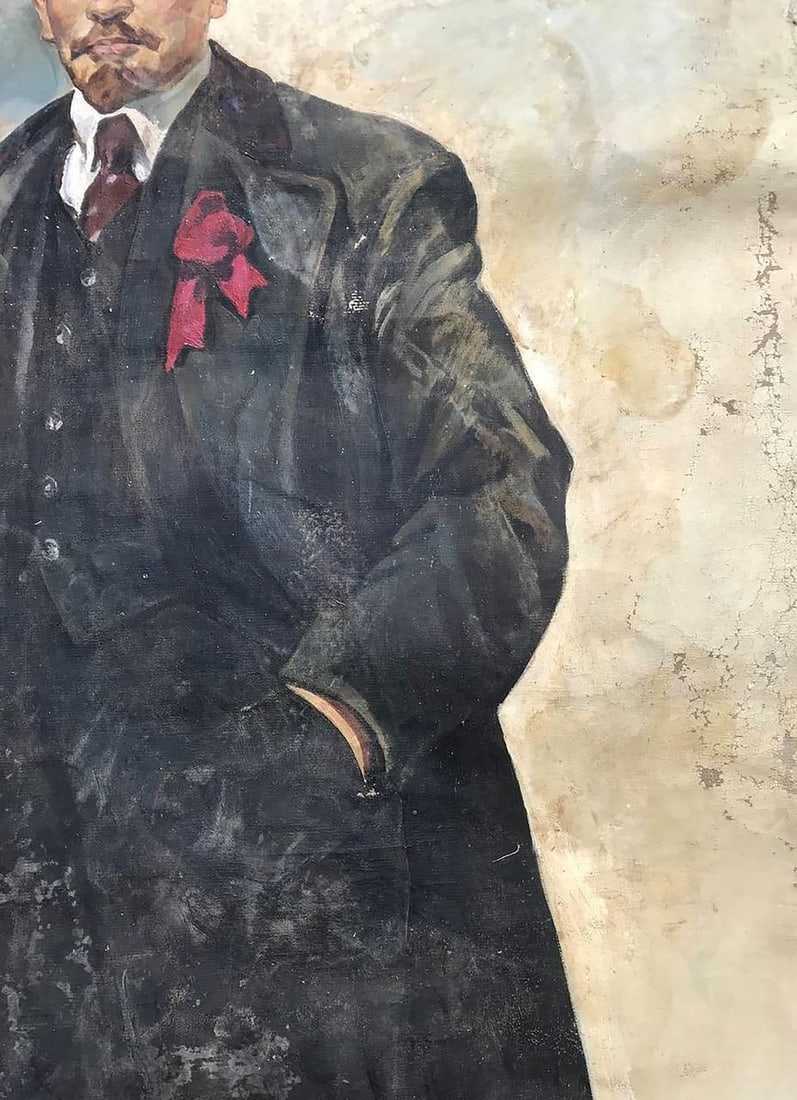 Oil painting Portrait of Lenin Filatov Konstantin Vladimirovich - 5