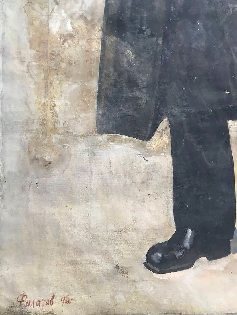 Oil painting Portrait of Lenin Filatov Konstantin Vladimirovich - 8