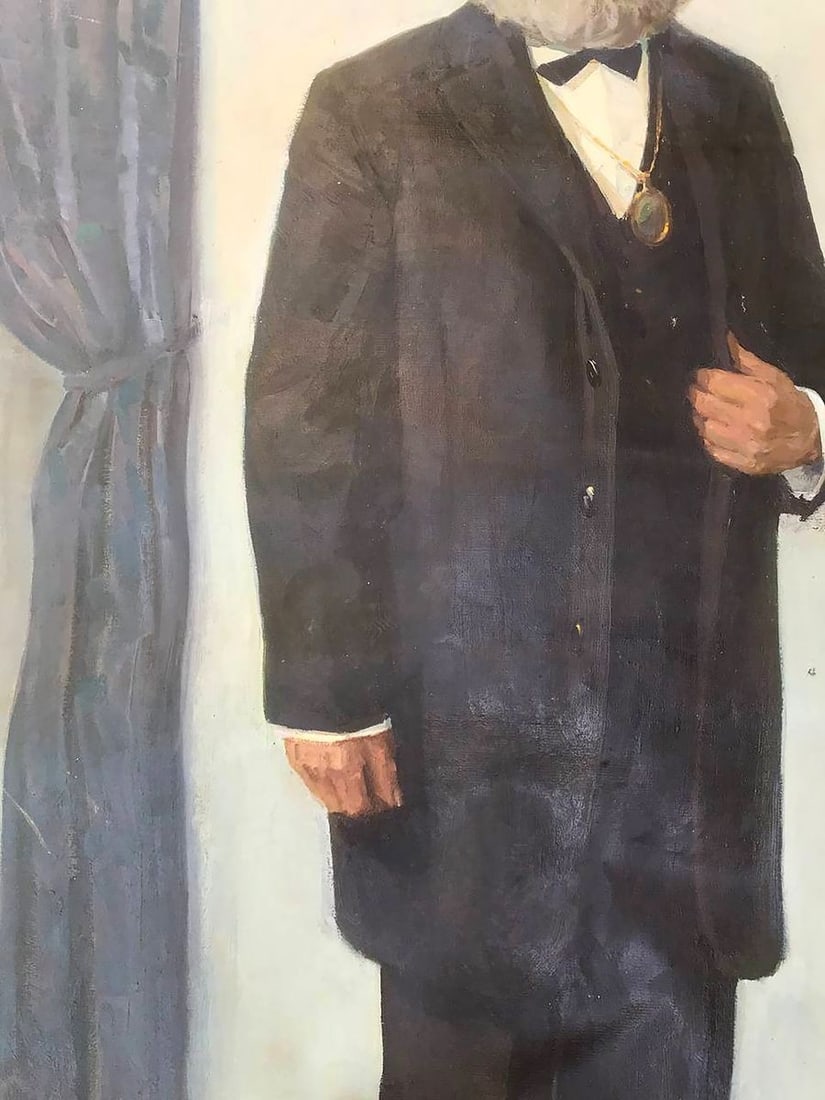 Oil painting Karl Marx Bilan Petr Ilyich - 4