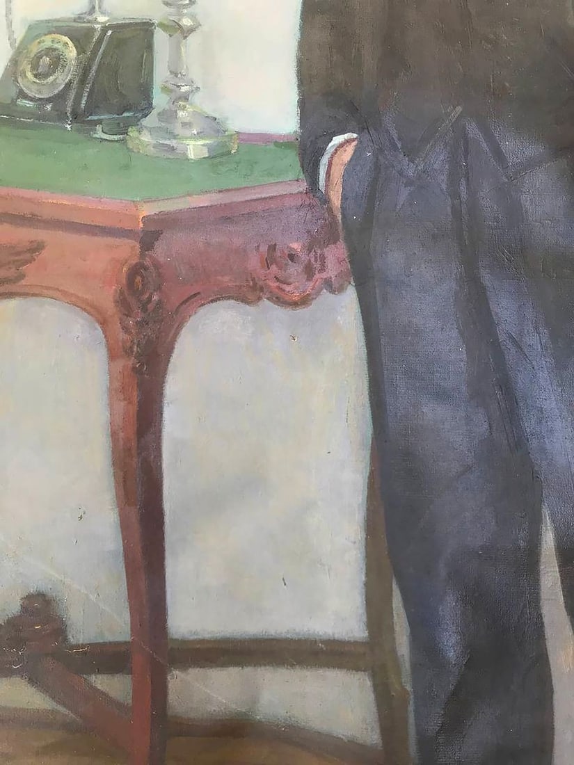 Oil painting Portrait of Lenin Bilan Petr Ilyich - 6