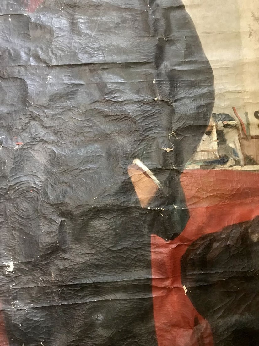 Oil painting Portrait of Lenin in the office N. Nagulyak - 6