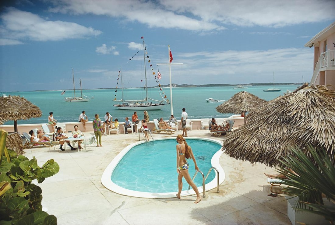Slim Aarons 'Peace And Plenty' 1967 Official Limited Estate Edition: 1967 (Printed Later) (1 of 20)