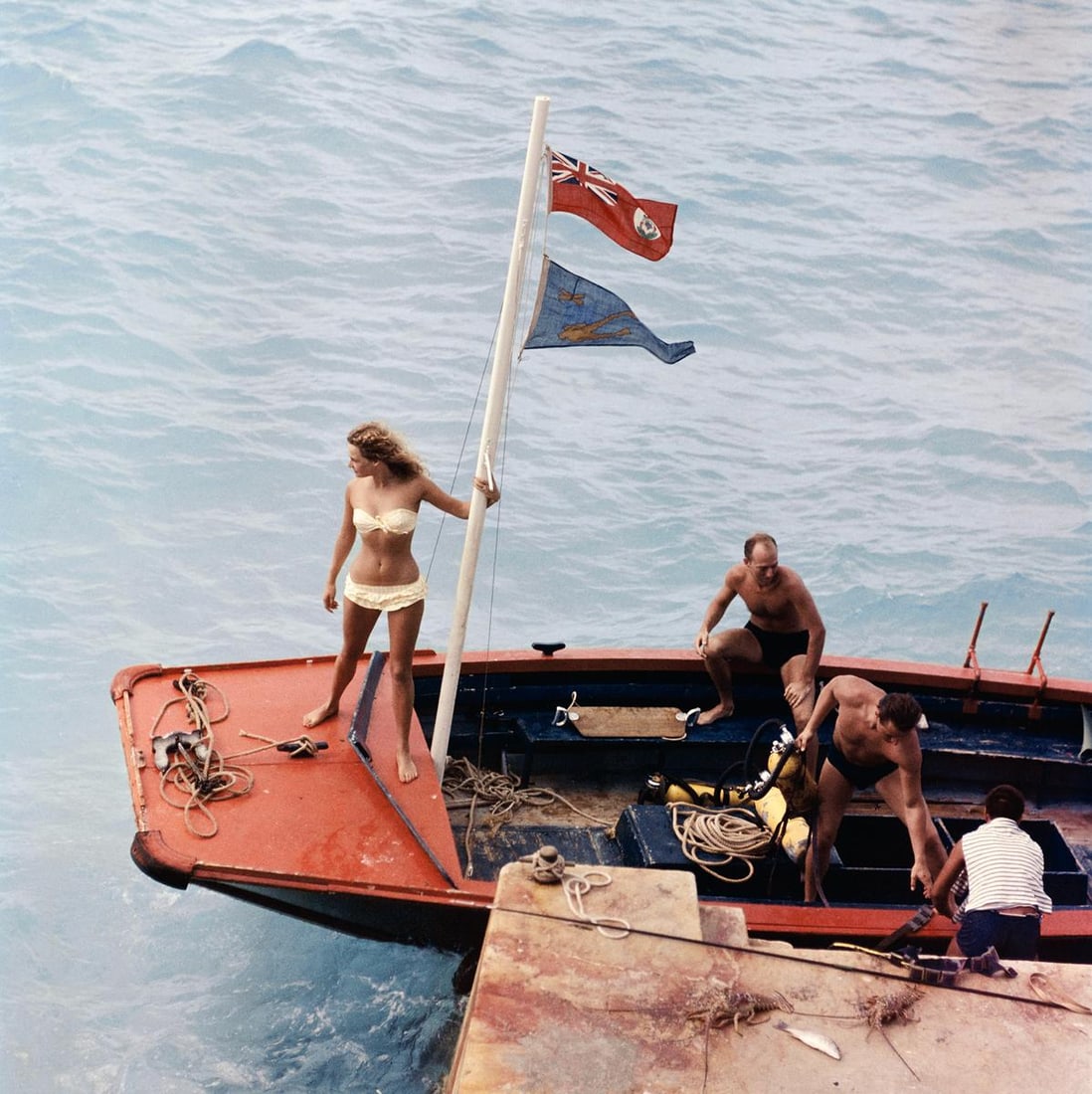 Slim Aarons 'Andros Island' 1957 Official Limited Estate Edition: 1957 (Printed Later) - 7