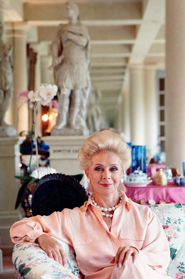 Slim Aarons 'Lily Safra' 1991 Official Limited Estate Edition: 1991 (Printed Later) - 7