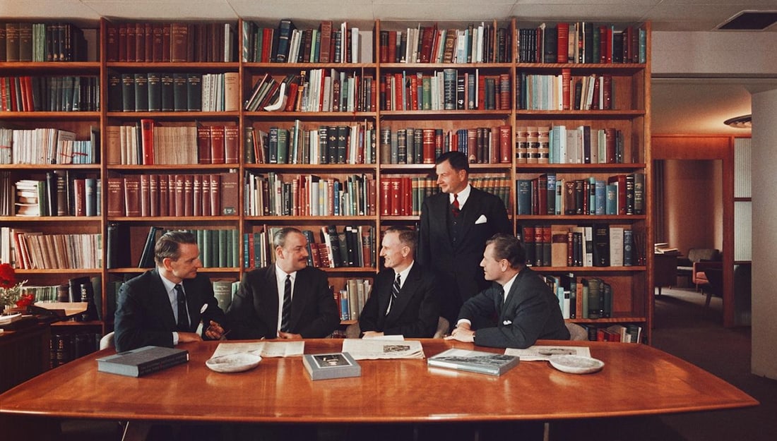 Slim Aarons 'Rockefeller Brothers' 1963 Official Limited Estate Edition: 1963 (Printed Later) - 7