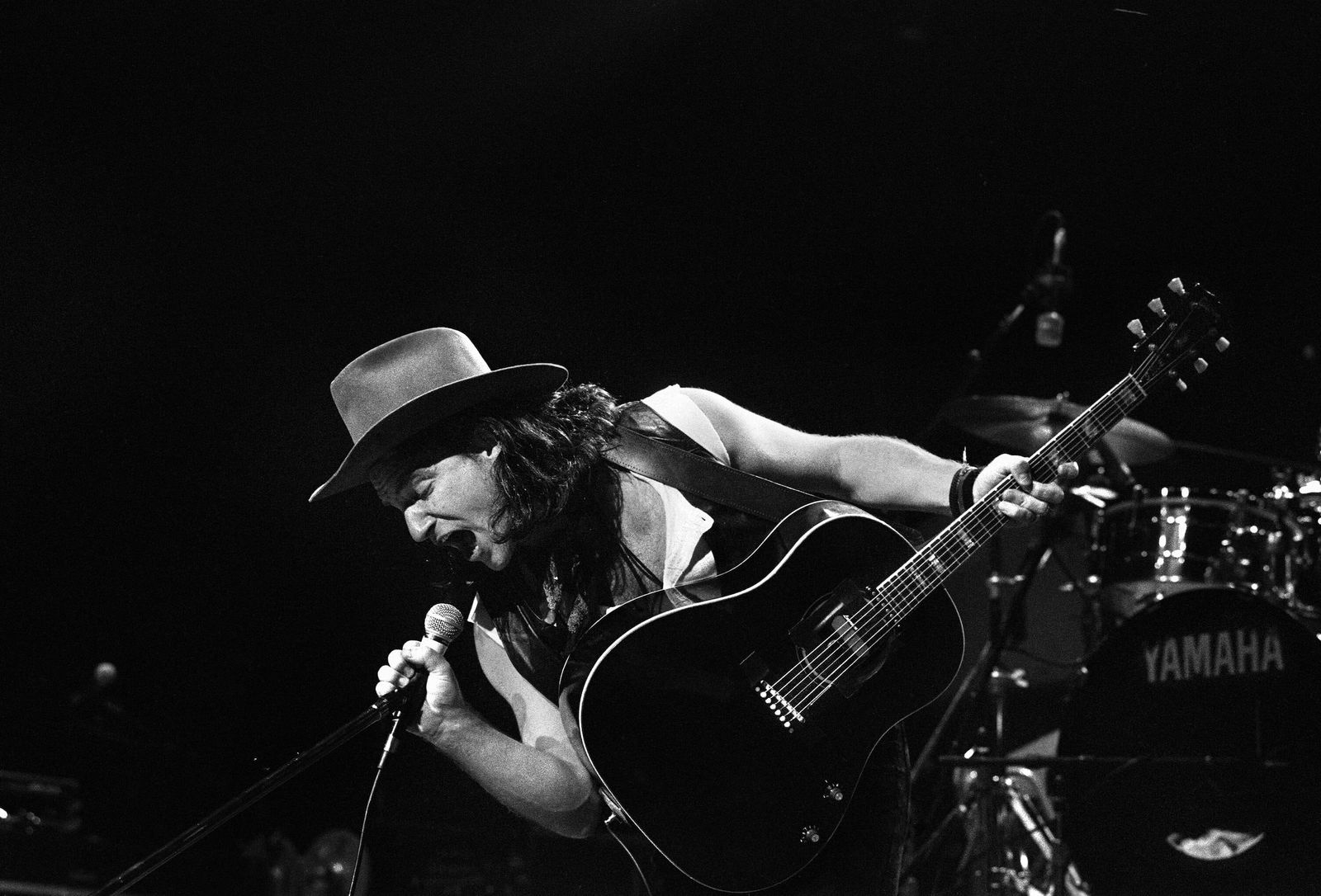 Bono of U2 In 1987 - limited edition Oversize Silver Gelatine print: 1987 (printed later) - 2