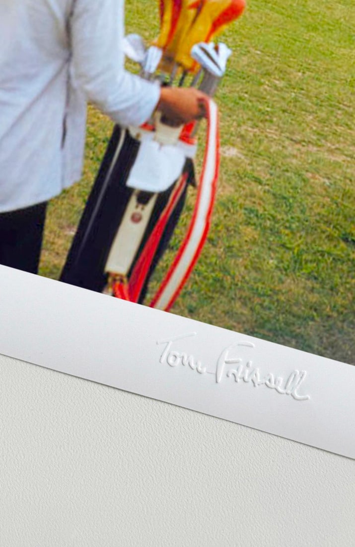 Golf In Hong Kong 1959 Toni Frissell Limited Signature Stamped Edition: 1959 (printed later) - 3