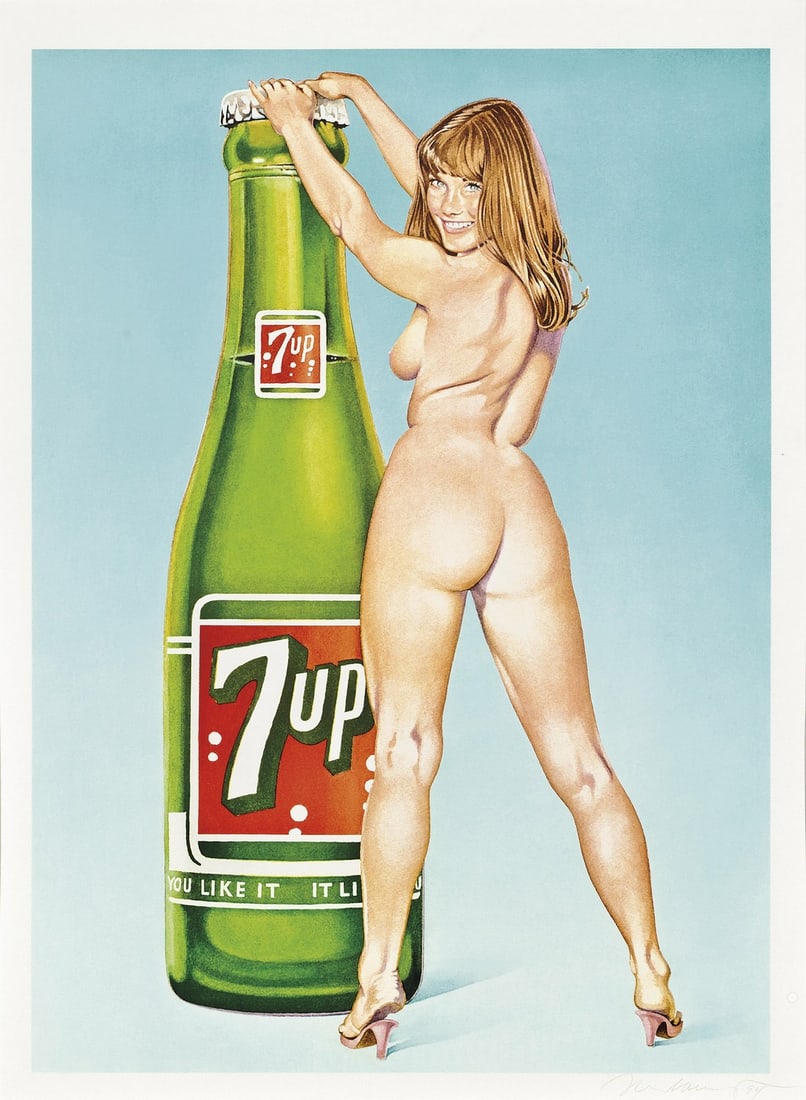 MEL RAMOS YOU LIKE IT PRINT (1 of 1)