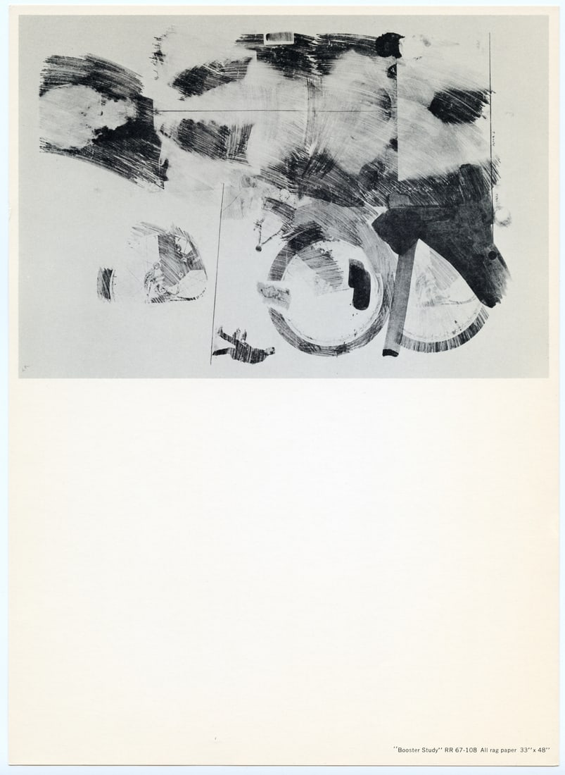 Robert Rauschenberg "Booster Study" 1967 (1 of 1)