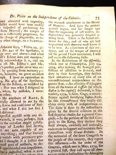 1777 Magazine Revolutionary War America - 3