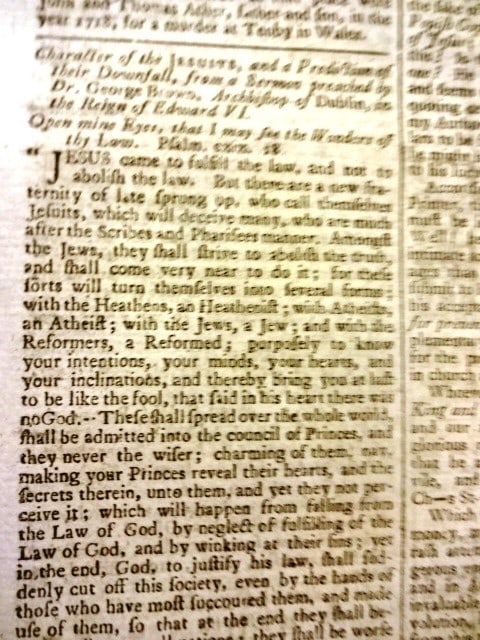 1767 London Chronicle West Indies - 5