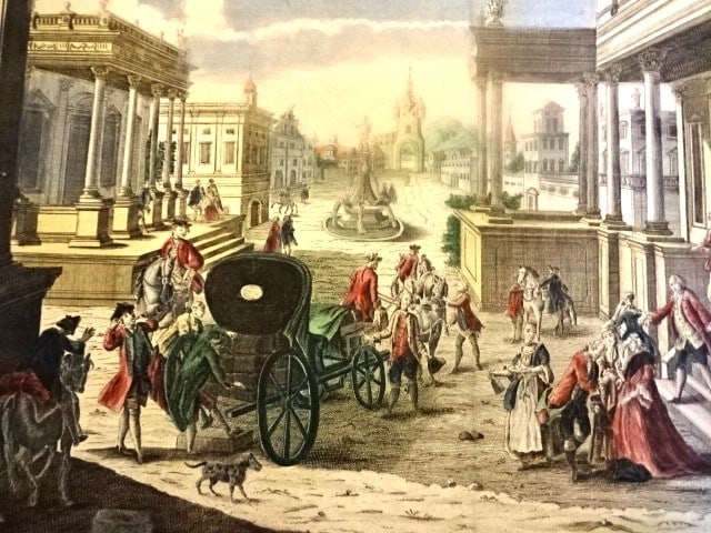 1784 Handcolored Prodigal Sons Departure - 2