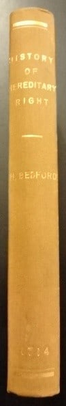 1714 An Abridgement of Hereditary Right - 5